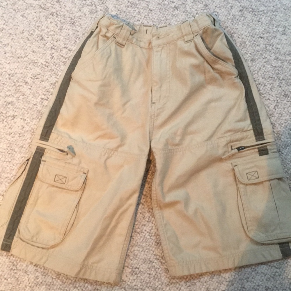 Boys LL Bean cargo shorts
